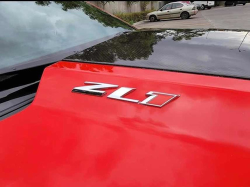 2 Emblemas Zl1 Camaro V8 Supercargado Tipo Original Cromado Foto 4