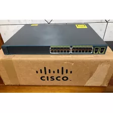 Switch Cisco 2960 Plus 24p Poe - Ws-c2960+24pc-br
