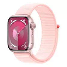 Apple Watch Series 9 41mm Aluminio Rosa Sport Loop Rosa