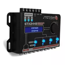 Processador De Audio Stetsom Stx2448 Com Sequenciador