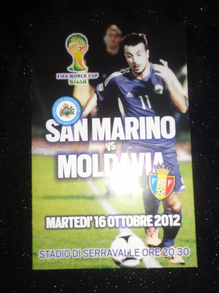 Fifa Wold Cup   2014  San Marino X Moldavia  16 Out. 20