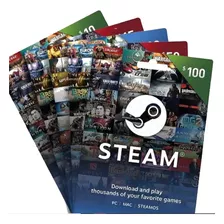 Gift Card Steam 5 Usd / Arg-eeuu-canada