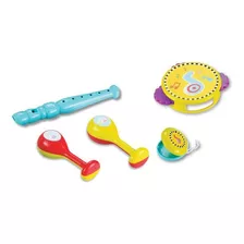 Banda Musical X4 Instrumentos Con Castañuelas Ok Baby 0178