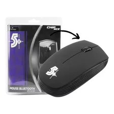 Mouse Bluetooth Ótico 3d Chipsce 1000 Dpi V3.0 - 015-0004 Cor Preto