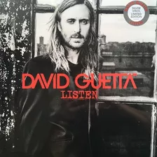 David Guetta Listen Ed Limitada Vinilo Doble Importado Nuevo