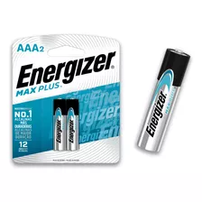 02 Pilhas Palito Aaa Max Plus Alcalina Energizer 1 Cartela