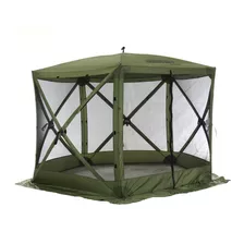 Carpa Portátil Para Camping Clam 9' X 9' Aire Libre Color