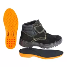 Bota Para Eletricista De Velcro Com Ca Bico De Pvc Bota Epi