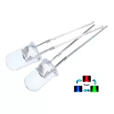 50 Diodos Led Rgb 5 Mm Camaleon Ultrabrillantes Redondos F5