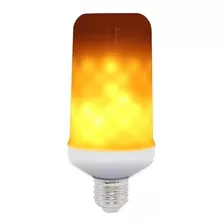 Lâmpada Led 1300k Flame Light Efeito Chama Fogo Bivolt