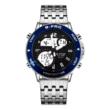 Reloj G-force Original Al175 Digital Acero Hombre + Estuche