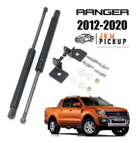 Amortiguador Capot Para Ford Ranger / Mazda Bt50 Foto 2