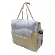 Bolsa Sacola 100% Transparente Grande Presídio Jumbo Praia