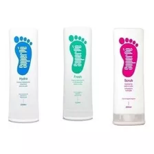 Creme Hydra Super Pé 220ml+ Fresh 220ml + Scrub 220ml Prolab