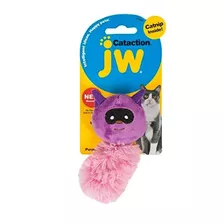 Jw Cataction Raccon Purple Mapache Juguete Para Gatos