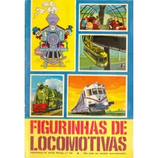 Álbum Digitalizado Figurinhas De Locomotivas - Editora Abril