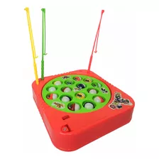 Brinquedo Mini Pesca Pega Peixe Peixinho + Pilha Infantil