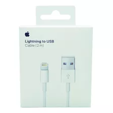 Cable Lightning Apple Original 2m / iPhone 5 6 7 8 X 11 iPad