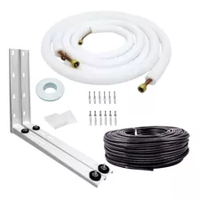 Kit Instalação Ar Condicionado 7 A 12000btus Inverter 4 Mts