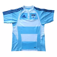 Camiseta Rugby Argentina 2006, Pumas Uar, adidas, Talla S
