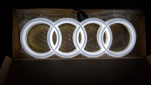 Emblema Audi Led Iluminado Parrilla A6 A7 S6 S7 Q5 Q7 Q8 Rs Foto 10