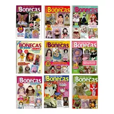 Kit 9 Revistas Bonecas De Pano Lote 1