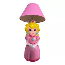 Princesa Peach De Mario Bros Centro De Mesa Lámpara Recuerdo