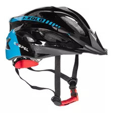 Casco Para Bicicleta Ciclista Talla L Azul Sl718 Gospel