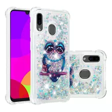 Funda De Celular Samaung A20 Hmtechus Diseno De Buho