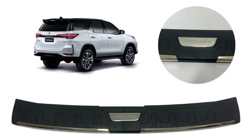 Foto de Protector De Bumper Toyota Fortuner 2017 - 2024