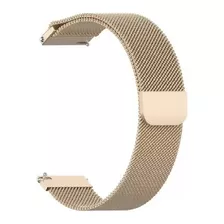  Pulseira Milanese Metal Magnético Aço Inoxidável Para 20mm