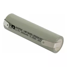 Bateria 18650 Lithium Ion 3,7v 2500mah Com Terminal Niquel