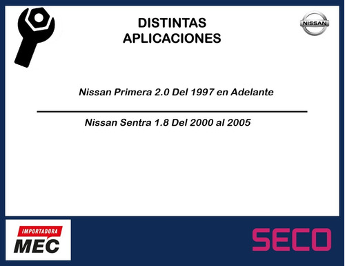 Kit Embrague Nissan Primera 2.0 Del 1997 En Adelante Foto 2