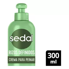 Crema Peinar Sedal Ceramidas / Rizos Definidos / Argan 300ml Tipo: Rizos Definidos