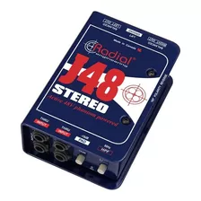 Caja Directa Radial Activa J48 Stereo J-48
