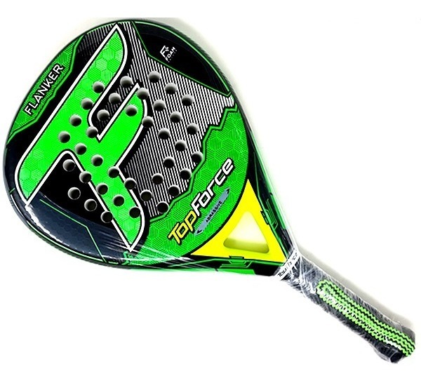 Paletas De Padel Top Force Flanker Abrassive Fiber Foam
