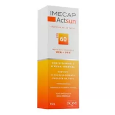 Protetor Solar Actsun Fps60 Sem Cor 50g