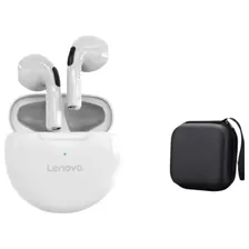 Fone De Ouvido Bluetooth Ht38 Lenovo (branco) + Bag
