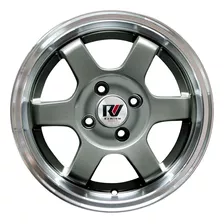 Jogo Roda Racing Aro 15 Honda Civic Antigo (4x100) P3000