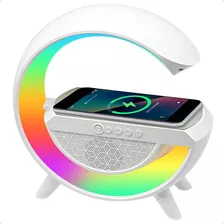 Caixa De Som G Speaker C/ Luz Led E Carregamento Por Indução