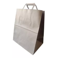 Bolsas Papel Kraft Con Asa 10 Unidades