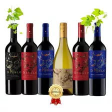 Pack 6x Vino Diablo - Mix Cepas - 750ml