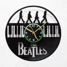 Reloj Disco Vinilo Vinil Acetato Lp The Beatles Teclado