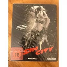 Bluray Steelbook Sin City - A Cidade Do Pecado - Lacrado