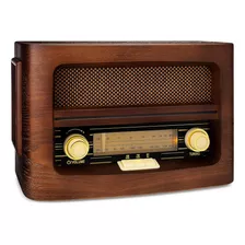 Clearclick Classic Vintage Retro Style Radio Con Bluetoot...