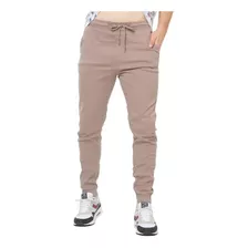 Calças Jeans Camuflada Sarja Masculina Jogger C/ Punho Lycra