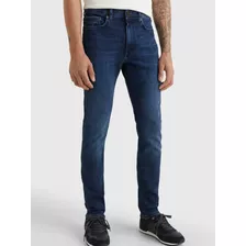 Jean Slim Con Acabado Deslavado Tommy Hilfiger (9467)