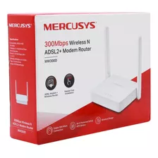 Modem Router Mercusys 2 Antenas Mw300d 