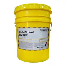 Aceite Diesel Federal Falcon 15w40 Ci4/sl Balde 5g