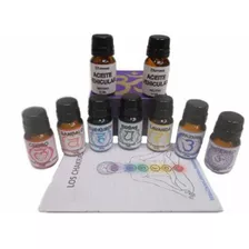 Caja De Aceites Para Masajes Chakras Reiki Y Aromaterapia